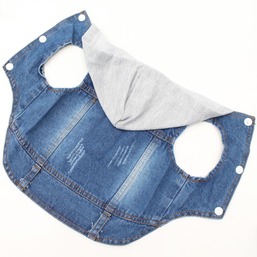 Chaqueta de Jean para Perros Pequeños y Medianos - Imagen 4
